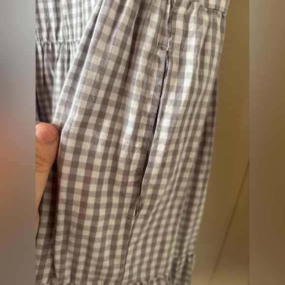 Women’s Gray and White Gingham Dress - Picture 4 of 4